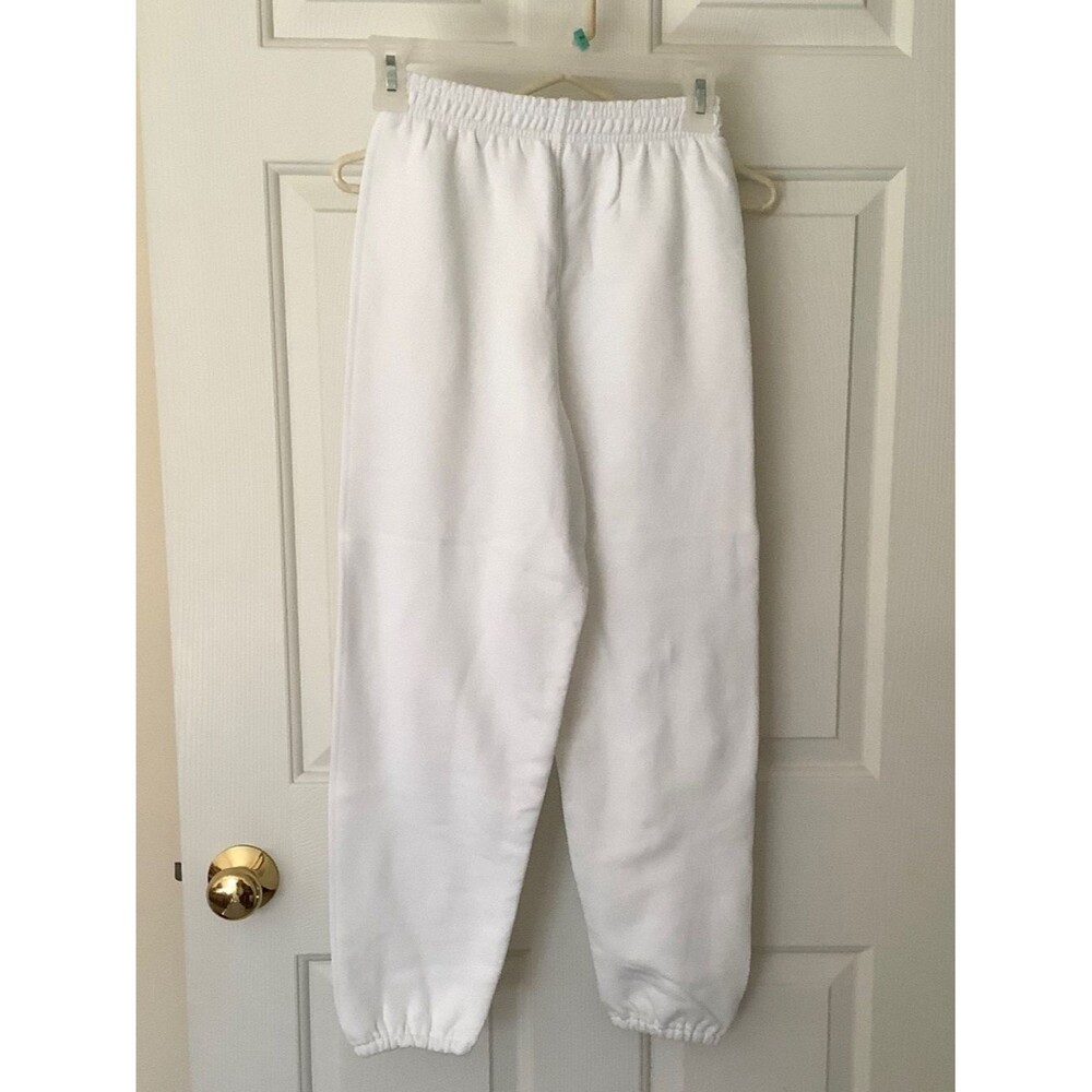 Soffe youth classic sweatpants size 10-12 white